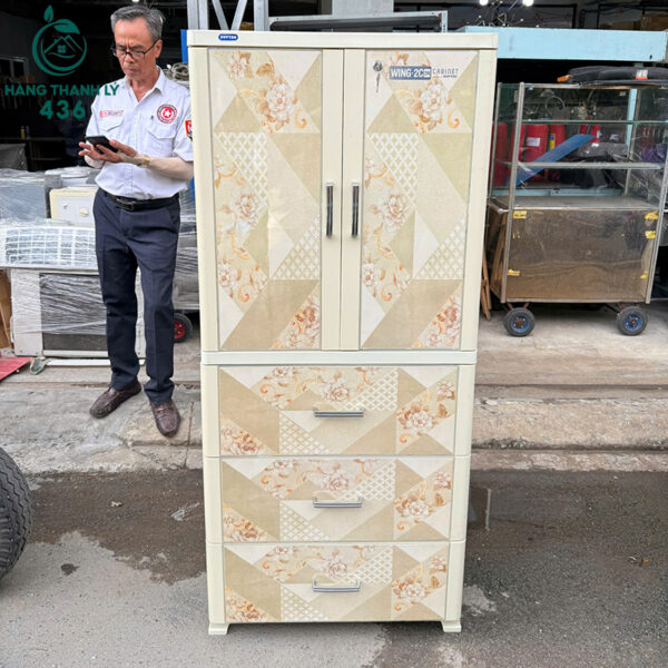 tu nhua wing cu 2 canh 3 ngan keo 1