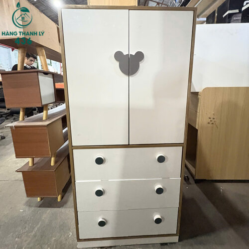 Thanh Lý Bàn Ghế Cũ, Mua Bán Đồ Nội Thất Cũ Giá Rẻ TPHCM 147 tu quan ao tre em cu tich hop 3 ngan keo tien loi 1