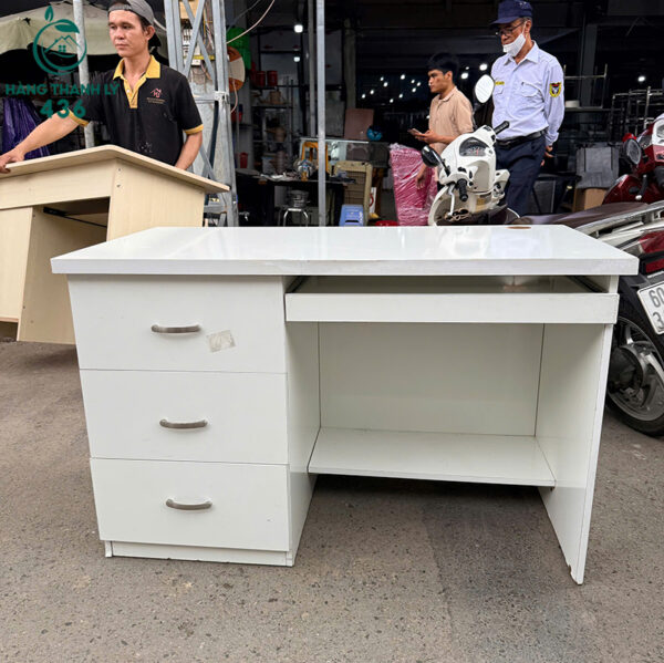ban lam viec cu 1m2x60cm mau trang 3 hoc keo nhieu mau 3