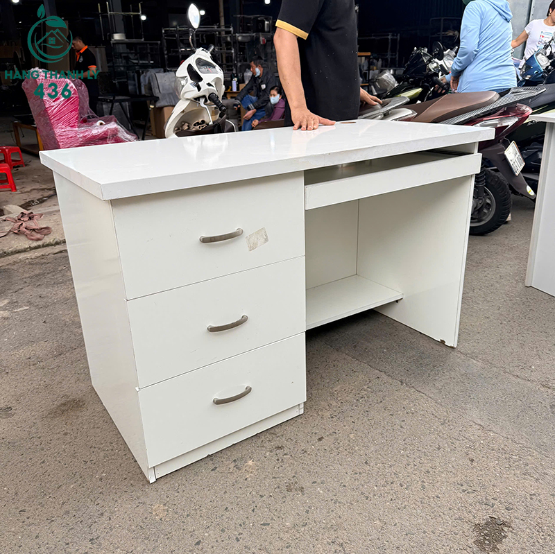 ban lam viec cu 1m2x60cm mau trang 3 hoc keo nhieu mau 4