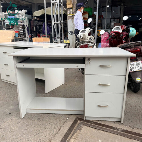 ban lam viec cu 1m2x60cm mau trang 3 hoc keo nhieu mau 5