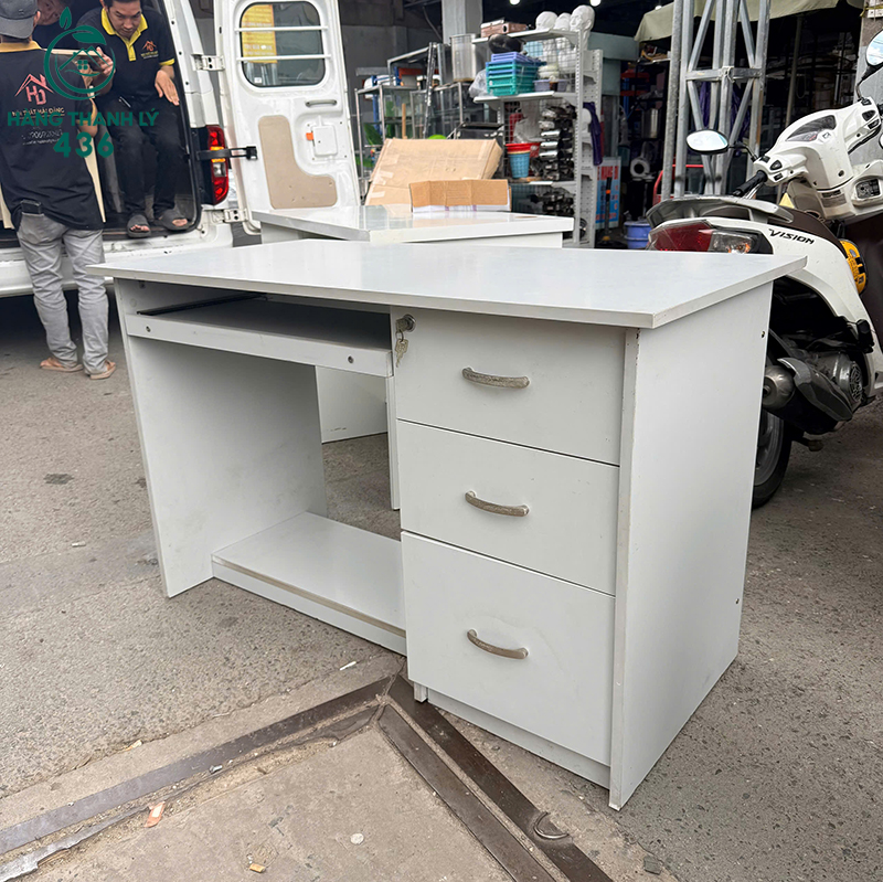 ban lam viec cu 1m2x60cm mau trang 3 hoc keo nhieu mau 6