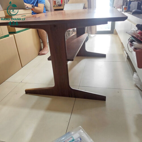 ban lam viec go oc cho cu chan go 1m3x80cmx60cm 2