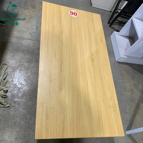 Bàn Làm Việc Ngồi Bệt Cũ 1M2X60CMX35CM Mặt Gỗ Chân Sắt 2 ban lam viec ngoi bet cu mat go chan sat gon dep 4