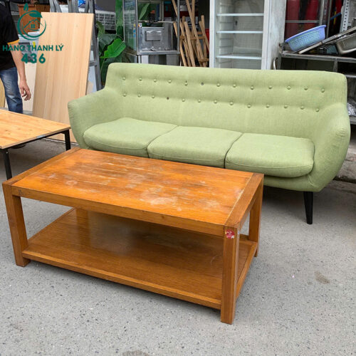 bo sofa cu mau xanh kem ban go tien dung 1