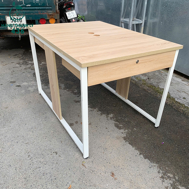 Cụm Bàn Làm Việc Cũ 2 Người 1M2X60CM 6 cum ban lam viec cu 2 nguoi 1m2x60cm 3
