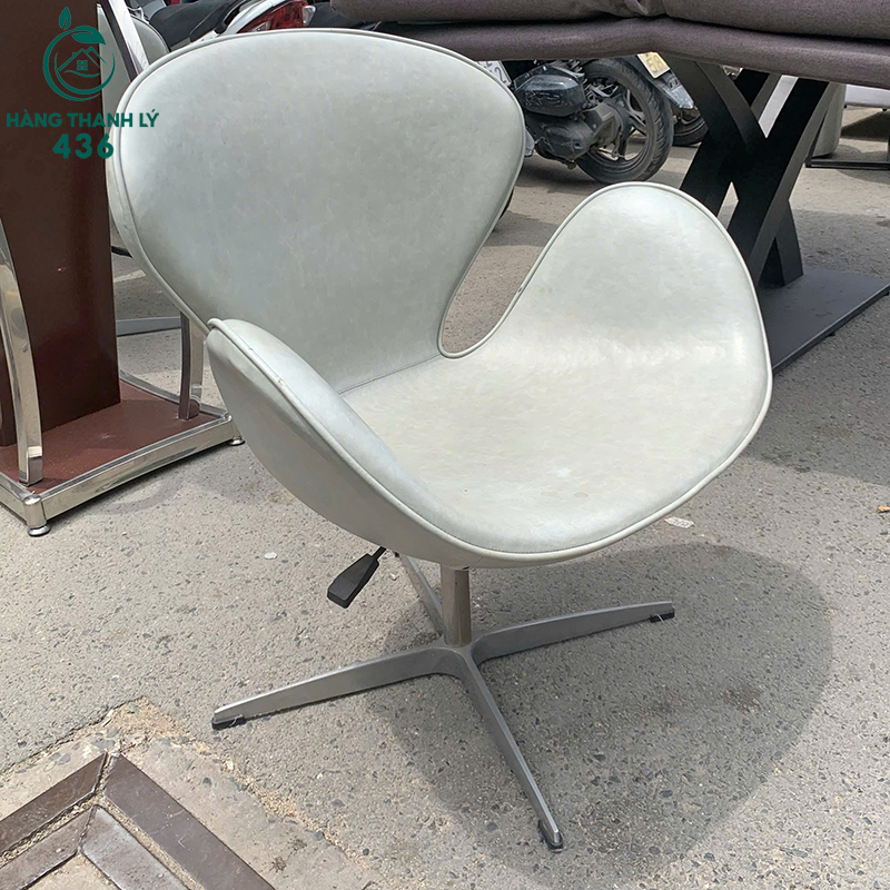 Ghế Thư Giãn Cũ Dáng Cong Màu Xám 5 ghe thu gian cu dang cong mau xam 1