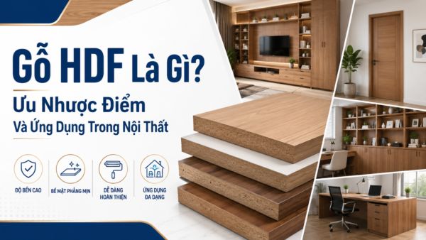 Gỗ HDF Là Gì? Ưu Nhược Điểm Và Ứng Dụng Trong Nội Thất 62 go hdf la gi