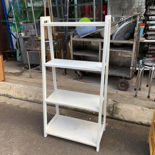 Kệ Sách Cũ Màu Trắng Gỗ Công Nghiệp Nhiều Tầng 2 ke sach cu mau trang go cong nghiep nhieu tang 3
