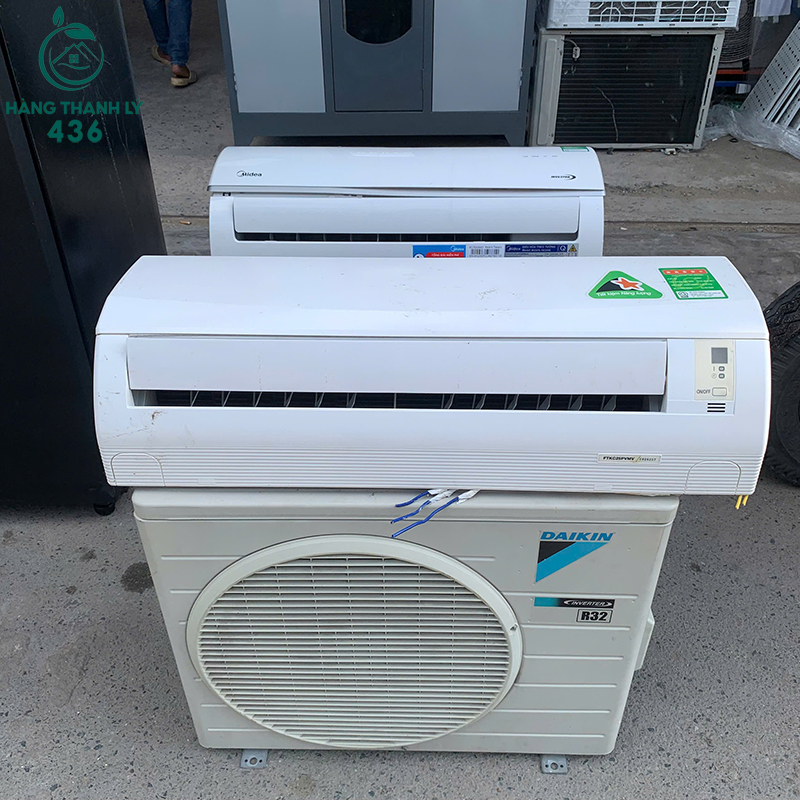 Máy Lạnh Daikin Inverter Cũ FTKC25PVMV 7 may lanh daikin inverter cu gas r32 3 1