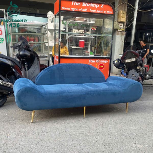 sofa-bang-cu-1m8-boc-nhung-xanh-duong-chan-kim-loai (1) sofa bang cu 1m8 boc nhung xanh duong chan kim loai 1