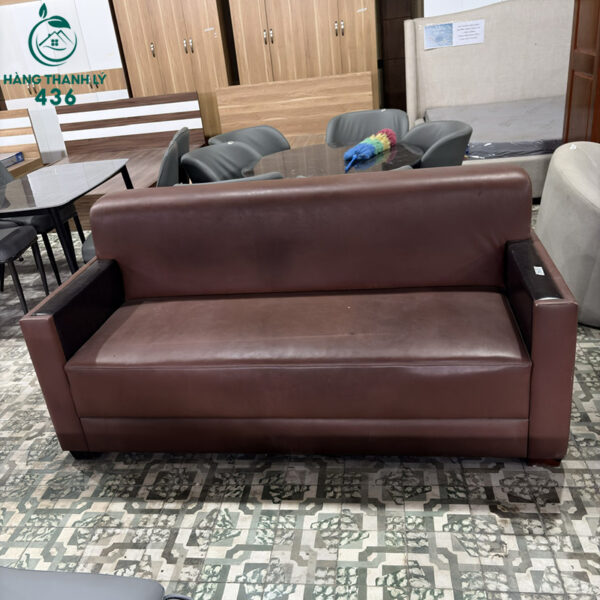 sofa bang cu boc da mau nau gon gang 1