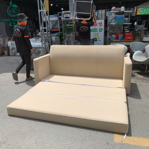 sofa bed cu mau kem thiet ke gap mo thanh giuong 2