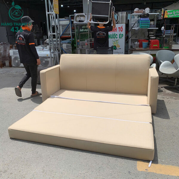 sofa bed cu mau kem thiet ke gap mo thanh giuong 2
