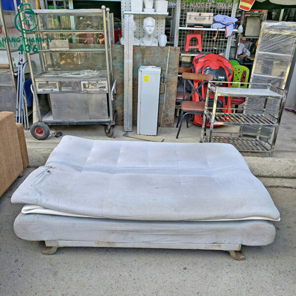 sofa bed vai cu mau xam nhat 1m8 3