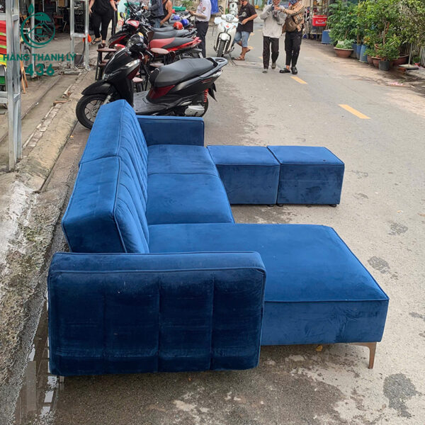 sofa-goc-l-cu-boc-nhung-xanh-2m4x1m5 (3) sofa goc l cu boc nhung xanh 2m4x1m5 3