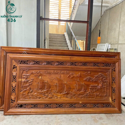 Thanh Lý Bàn Ghế Cũ, Mua Bán Đồ Nội Thất Cũ Giá Rẻ TPHCM 185 thanh ly tranh go thuan buom xuoi gio moi 99 2