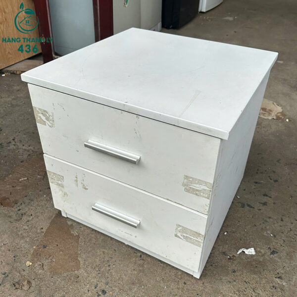 tu dau giuong cu mau trang 2 ngan keo tien loi 1