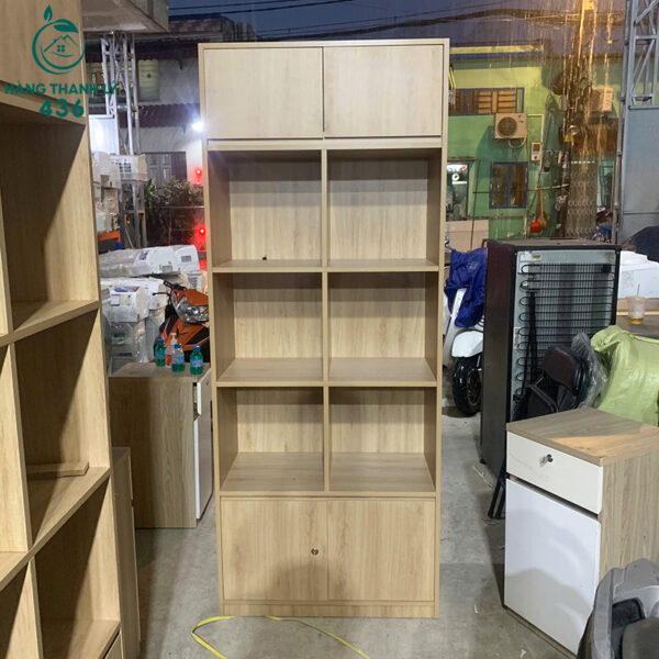 tu ho so cu 2mx80cmx40cm co nhieu o ke va khoang tu kin 3