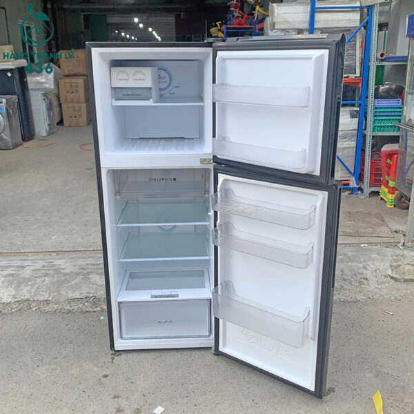 tu lanh aqua inverter cu 249l mau den sang gon 2