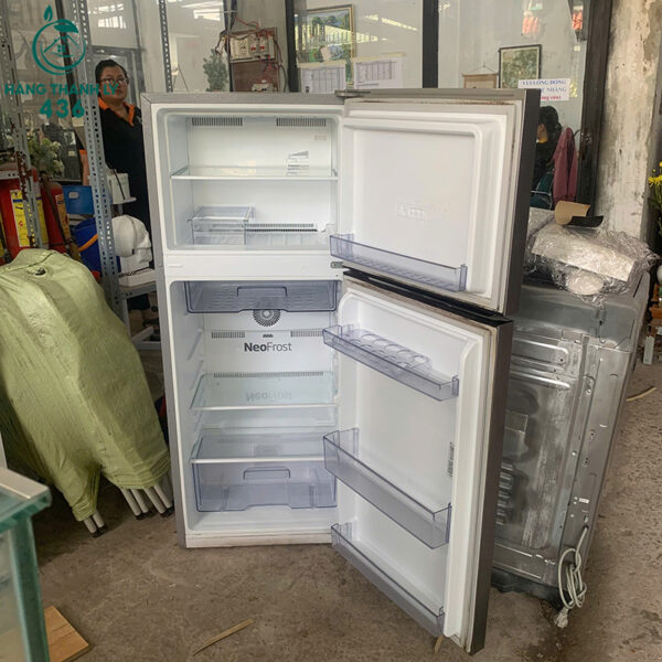 tu lanh beko cu hai canh mau xam bac 4