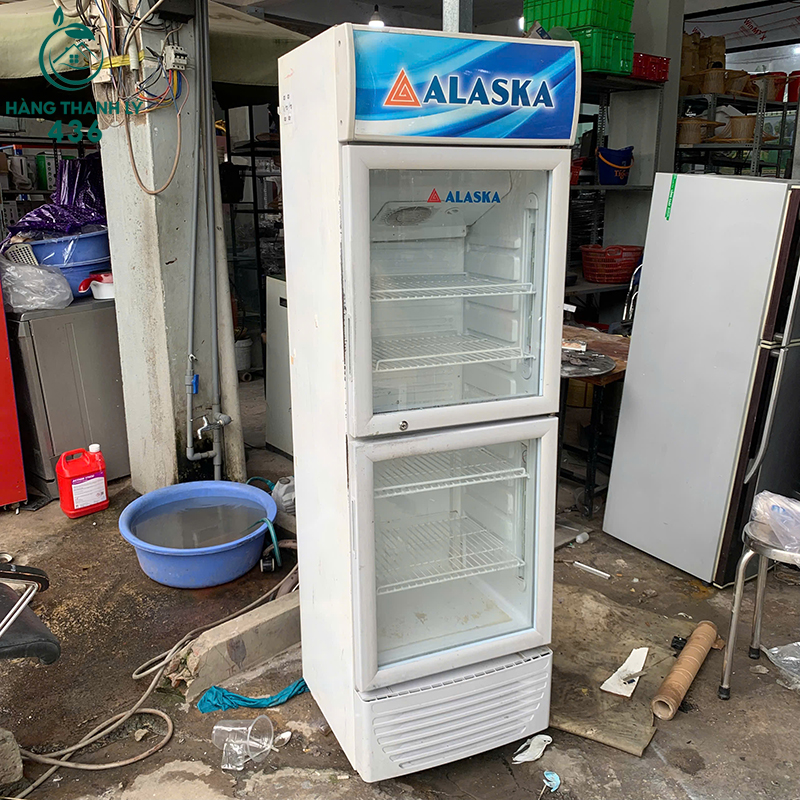 Tủ Mát Alaska Cũ 2 Cánh Kính Trưng Bày Tiện Lợi 10 tu mat alaska cu 2 canh kinh trung bay tien loi 5