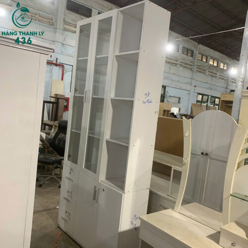 Thanh Lý Bàn Ghế Cũ, Mua Bán Đồ Nội Thất Cũ Giá Rẻ TPHCM 282 tu trung bay kinh go cu mau trang 3 1