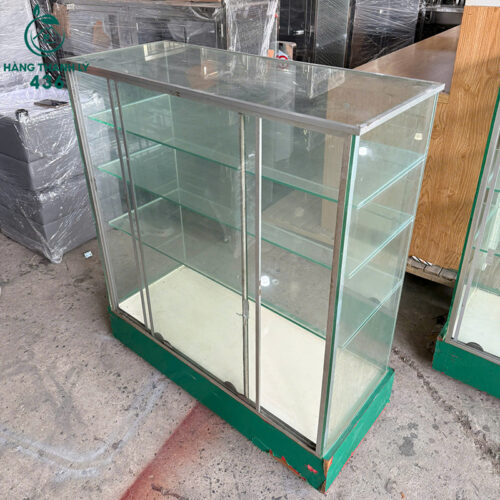 Tủ Kính Trưng Bày Cũ Thiết Kế Gọn Gàng (Nhiều Mẫu) 3 850k 1 copy