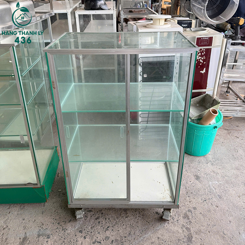 Tủ Kính Trưng Bày Cũ Thiết Kế Gọn Gàng (Nhiều Mẫu) 5 850k 3 copy