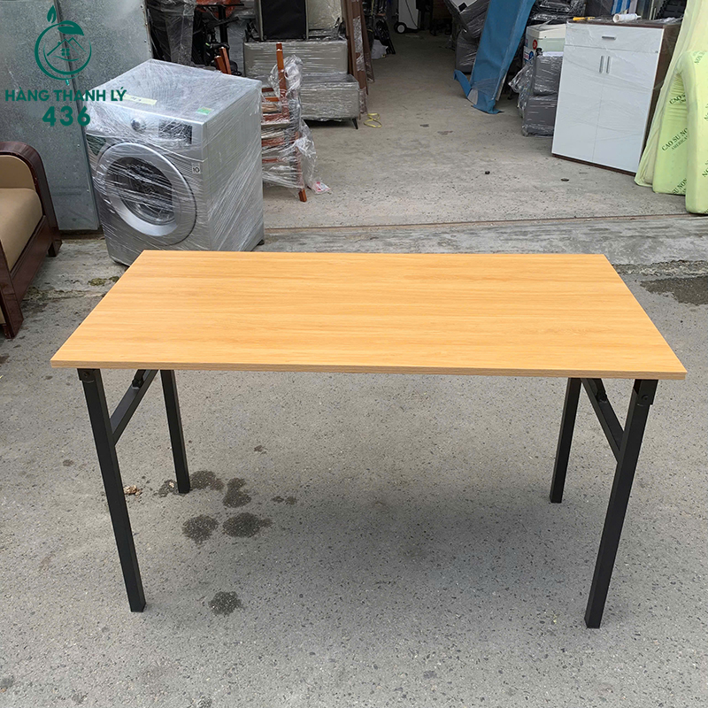 Bàn Làm Việc Cũ Gấp Gọn 1M2 Khung Sắt 5 ban lam viec cu gap gon 1m2 khung sat 1