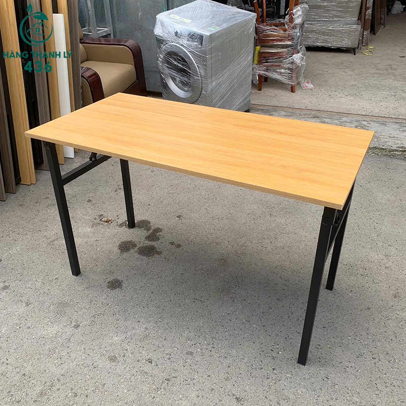 Bàn Làm Việc Cũ Gấp Gọn 1M2 Khung Sắt 6 ban lam viec cu gap gon 1m2 khung sat 2