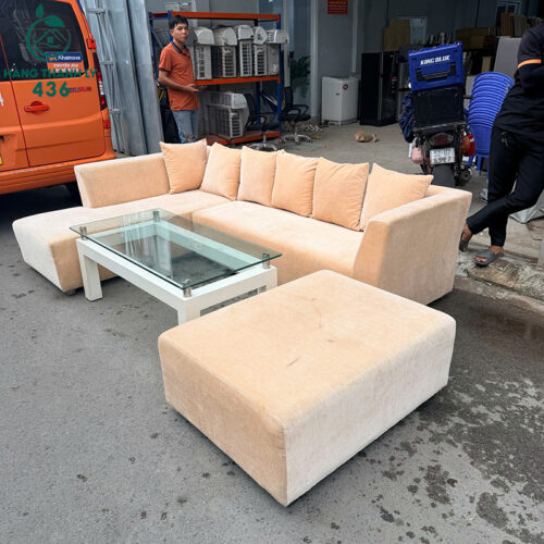 Bộ Bàn Ghế Sofa Góc Chữ L Cũ 3 bo ban ghe sofa goc chu l cu 1