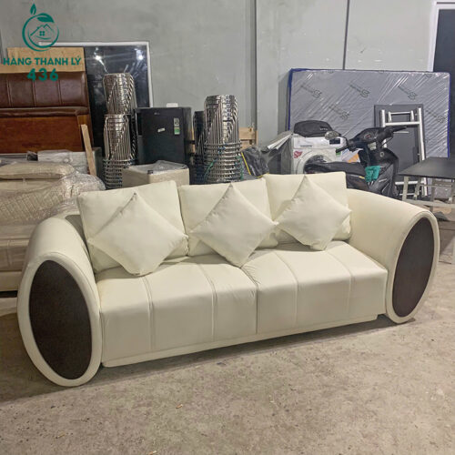 Bộ Sofa Băng Bọc Da Cũ Có Gối Tựa 3 bo sofa bang boc da cu kem ban tra 5