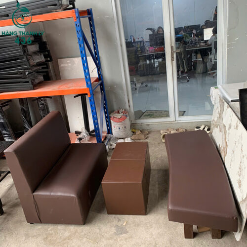 Bộ Sofa Băng Bọc Da Cũ Màu Nâu Gồm 3 Món (Nhiều Mẫu) 2 bo sofa bang boc da cu mau nau gom 3 mon 1