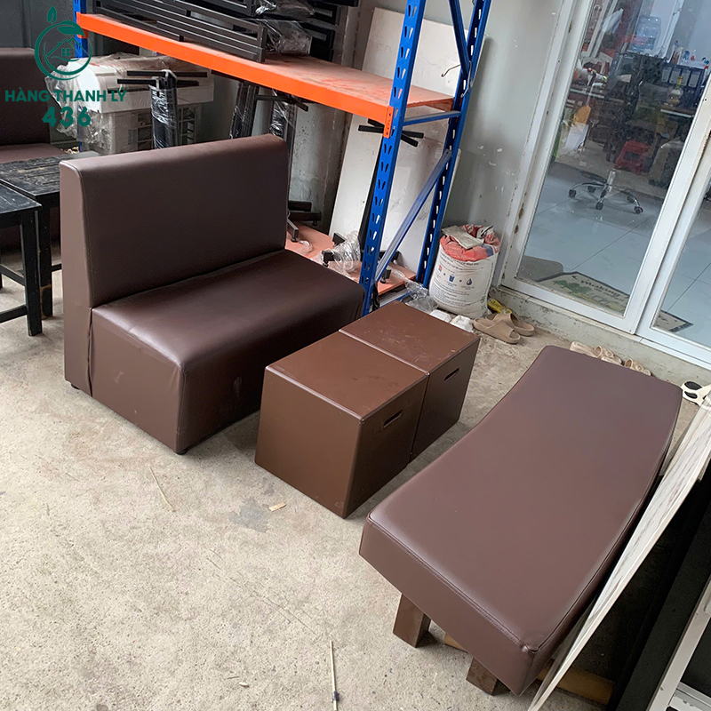 Bộ Sofa Băng Bọc Da Cũ Màu Nâu Gồm 3 Món (Nhiều Mẫu) 7 bo sofa bang boc da cu mau nau gom 3 mon 3