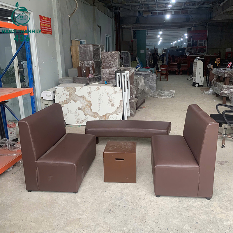 Bộ Sofa Băng Bọc Da Cũ Màu Nâu Gồm 3 Món (Nhiều Mẫu) 9 bo sofa bang boc da cu mau nau gom 3 mon 5