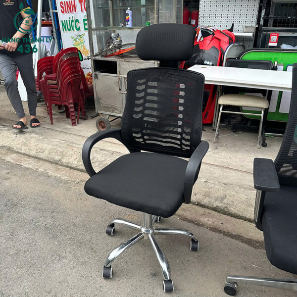 ghe van phong luoi co tua dau cu dep 1