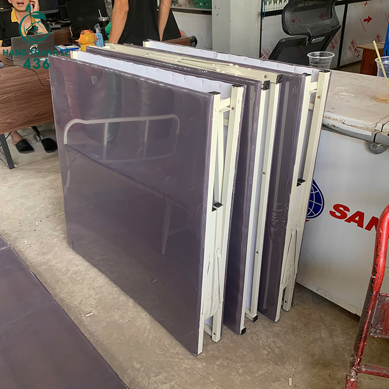Giường Ngủ Cũ 1M2 Khung Sắt Màu Trắng 8 giuong ngu cu 1m2 khung sat mau trang 4