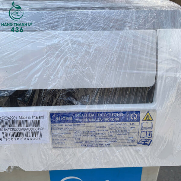 may lanh midea inverter 1 hp cu 1