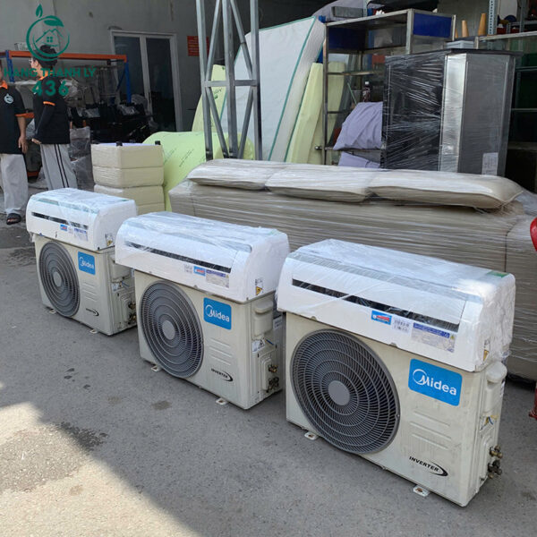 may lanh midea inverter 1 hp cu 2