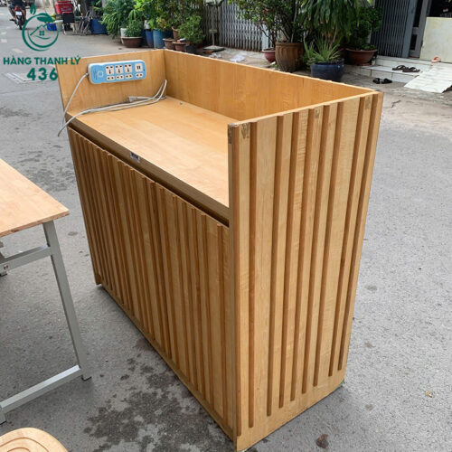 quay thu ngan cu 1m2 op nan go trang tri 4