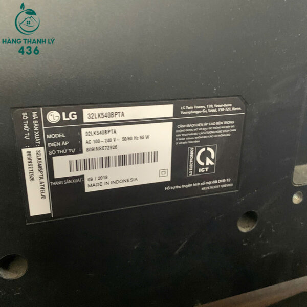smart tivi lg 32 inch cu model 32lk540bpta 1