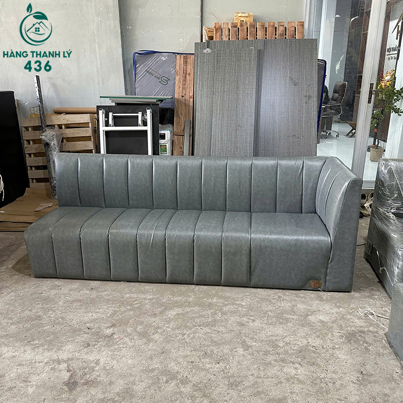 Sofa Băng Cũ 2M3 Bọc Da Chống Bám Bụi Đẹp 3 sofa bang cu 2m3 boc da chong bam bui dep 1