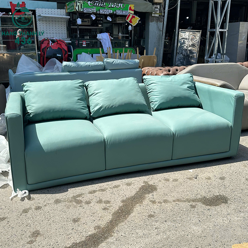 Sofa Băng Cũ 3 Chỗ Ngồi Kèm Gối Tựa Êm Ái (Nhiều Mẫu) 3 sofa bang cu 3 cho ngoi kem goi tua em ai nhieu mau mau 1 1