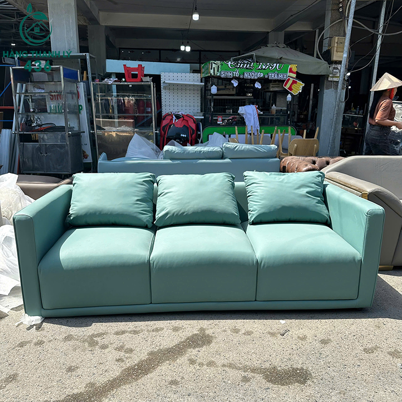 Sofa Băng Cũ 3 Chỗ Ngồi Kèm Gối Tựa Êm Ái (Nhiều Mẫu) 4 sofa bang cu 3 cho ngoi kem goi tua em ai nhieu mau mau 1 3