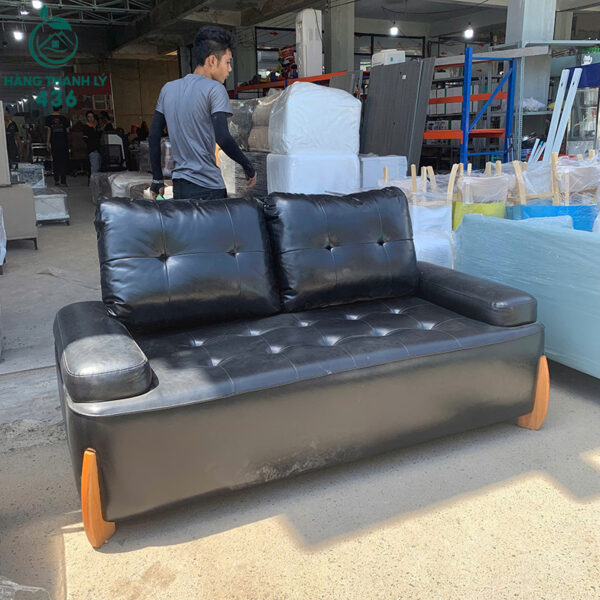 sofa-bang-cu-da-mau-den-2-cho-ngoi (2) sofa bang cu da mau den 2 cho ngoi 2