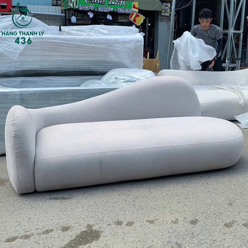 sofa thu gian cu boc vai mau kem thiet ke doc dao mau 1 2