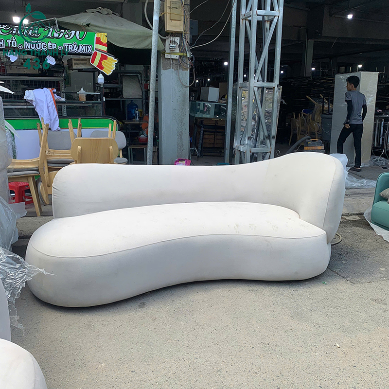 sofa thu gian cu boc vai mau kem thiet ke doc dao mau 2 2