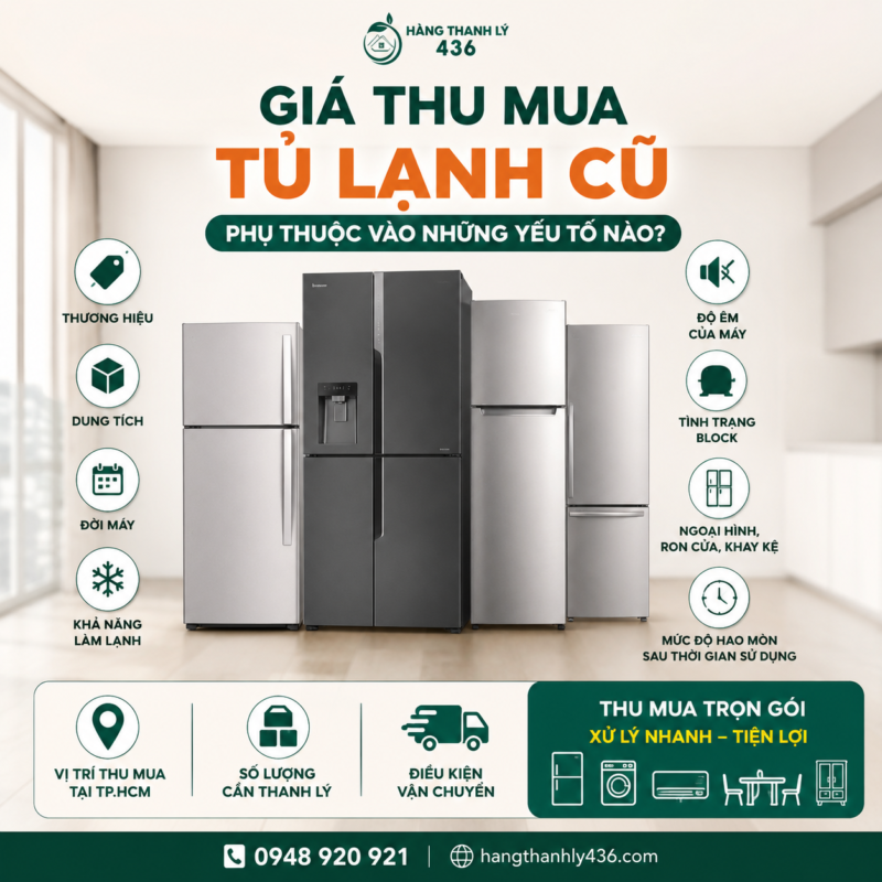 thu mua tủ lạnh cũ