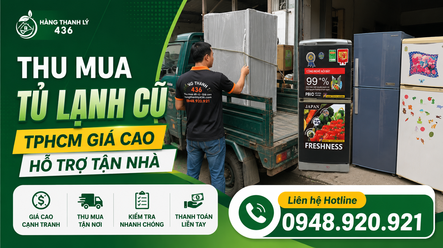 Thu Mua Tủ Lạnh Cũ TPHCM Giá Cao, Hỗ Trợ Tận Nhà 4 thu mua tu lanh cu tphcm gia cao ho tro tan nha 3
